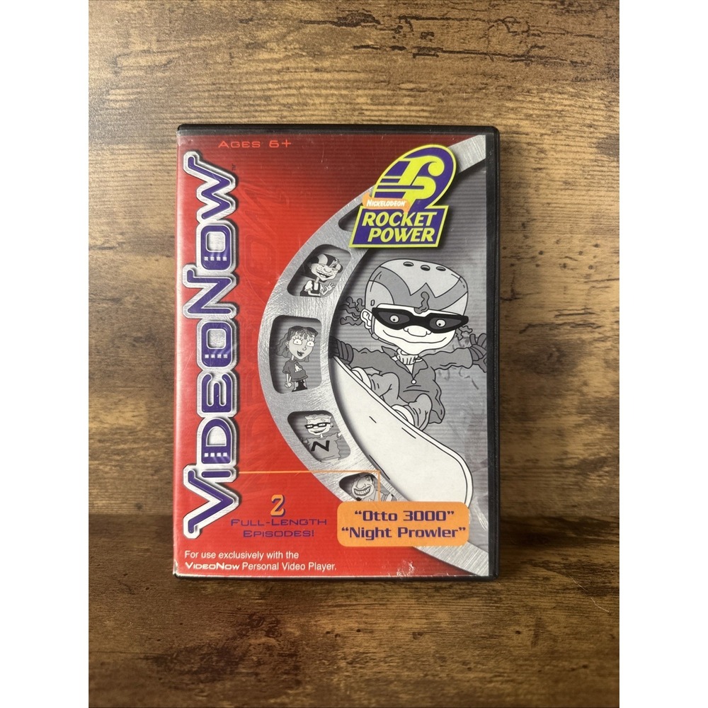 VideoNow Nickelodeon Rocket Power "Otto 3000" & "Night Prowler" Tested Working